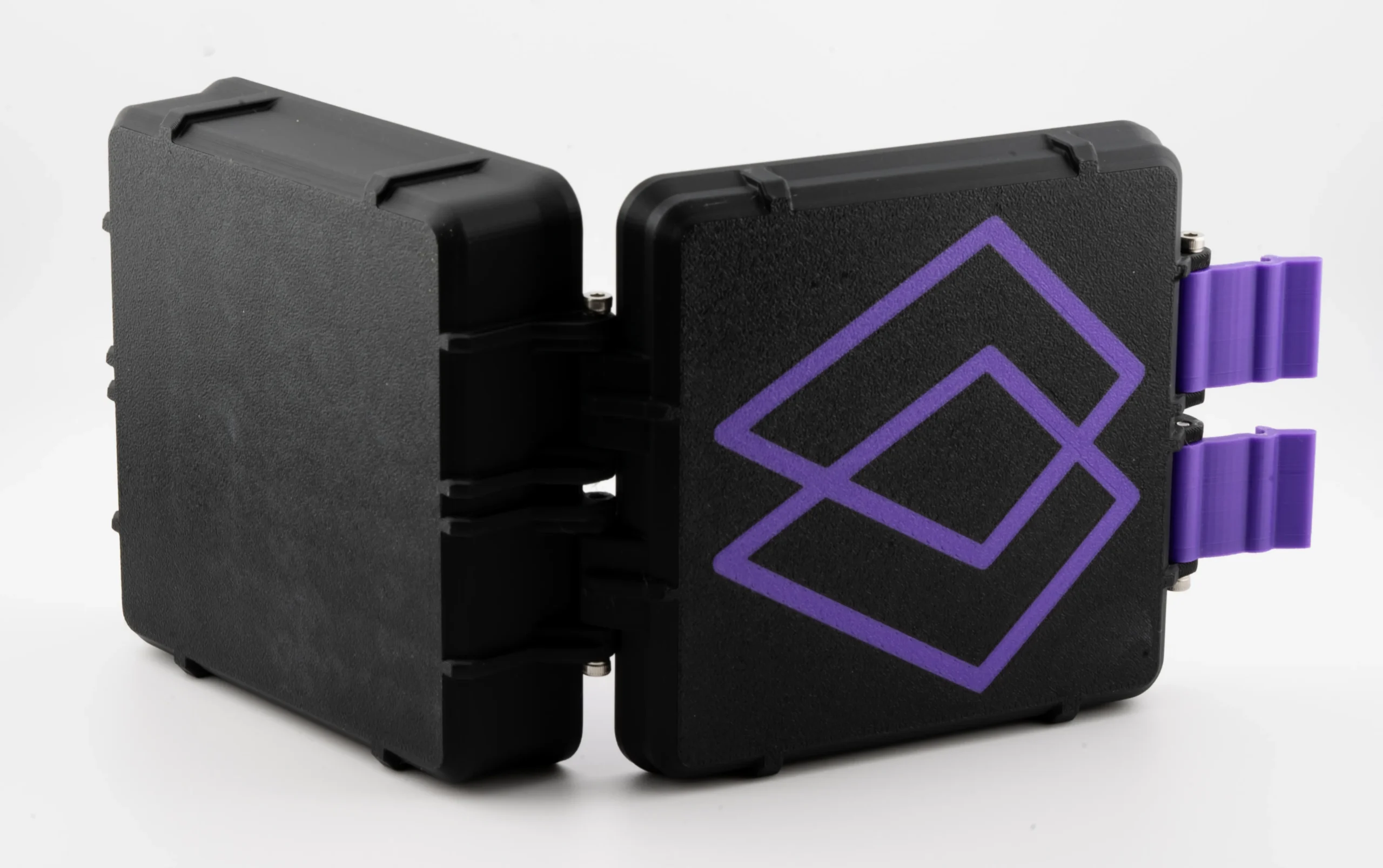 Nexaph Black & Purple 3D-Printed Vial Case - Image 2